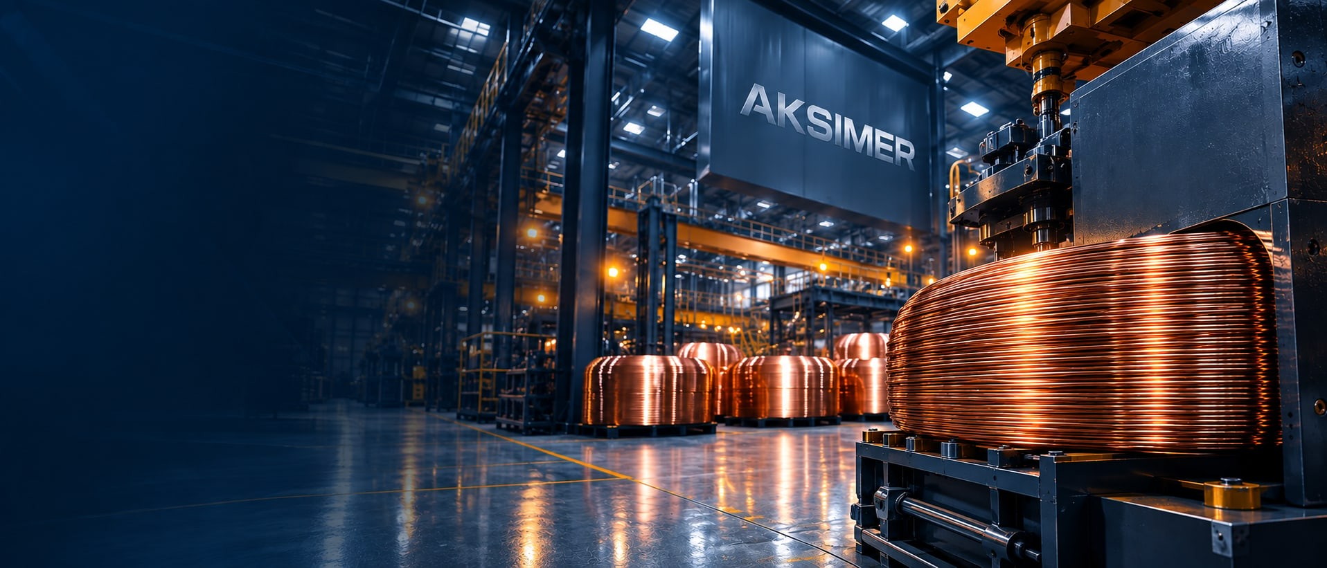 Производство продукции из цветных металлов — медная катанка на линии AKSIMER Kazakhstan